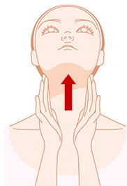 首の筋肉のストレッチ
