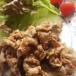 ケトジェニックダイエットで食べる「ラム肉のしょうが焼き」