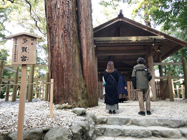 外宮第一の別宮「多賀宮」。