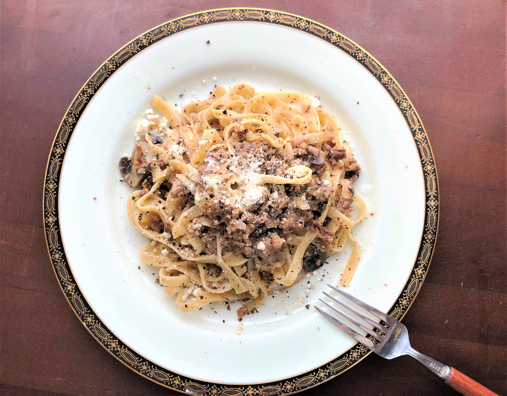 キノコの王様でキレイになる！「ポルチーニ風味のレモンクリームソース・パスタ」