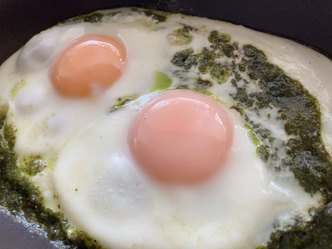 アメリカ発！卵料理の新メニュー「ペストエッグス」