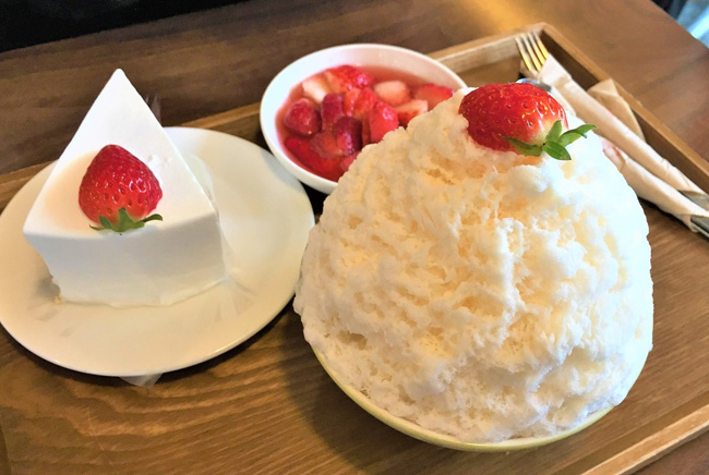 HOMIBING新大久保店のかき氷