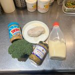 タンパク質、たっぷり摂取!お弁当にもぴったり「蒸し鶏とブロッコリーの粒マスタード和え」